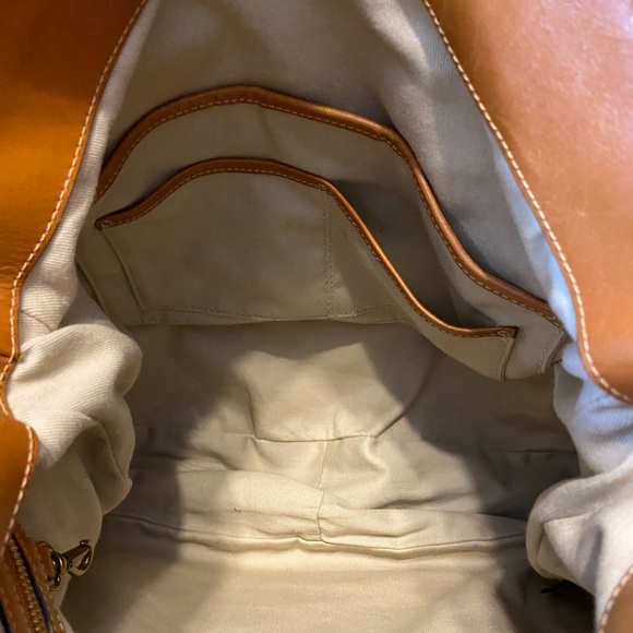 Ralph Lauren Denim Leather Hobo Handbag EXTREMELY RARE❣️ - Picture 11 of 16